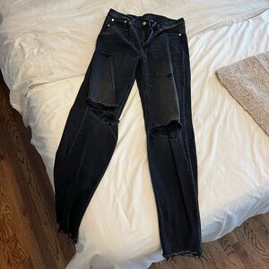 American Eagle Outfitters High Rise Black Jeans